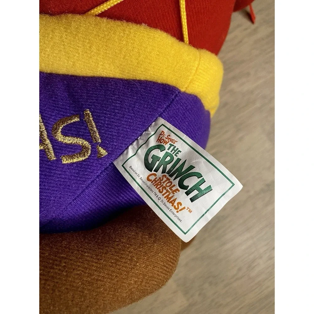 How The Grinch Stole Christmas Singing Sleigh Plush Beverly Hills W/ Tags